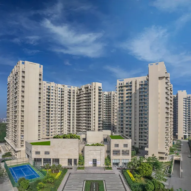 Ambience Creacions - towers with clubhouse and courts (real photo, square) thumbnail