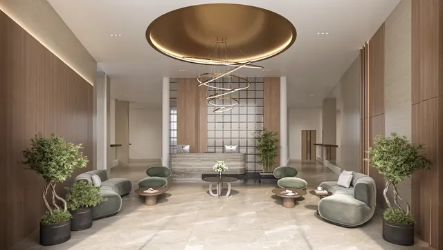Ashiana Aaroham - entrance lobby interior thumbnail