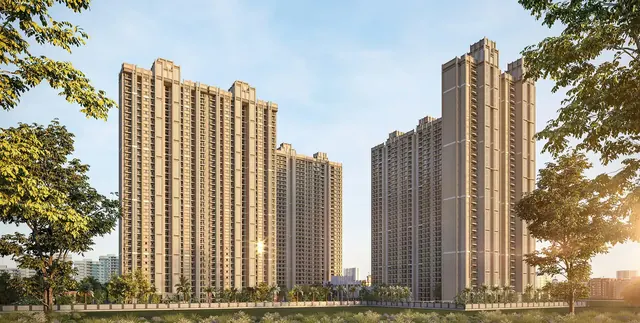 ATS HomeKraft Sanctuary 105 - towers elevation in evening light thumbnail