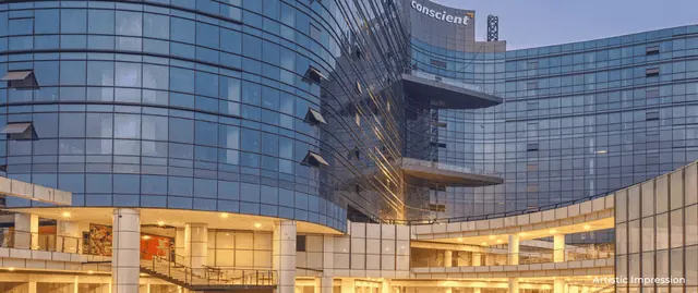 Conscient One Gurgaon - glass facade and atrium thumbnail