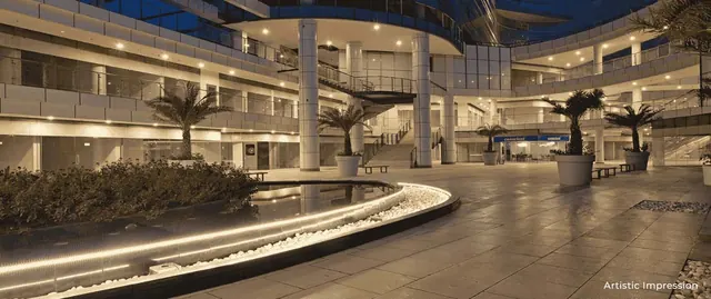 Conscient One Gurgaon - courtyard with water feature thumbnail