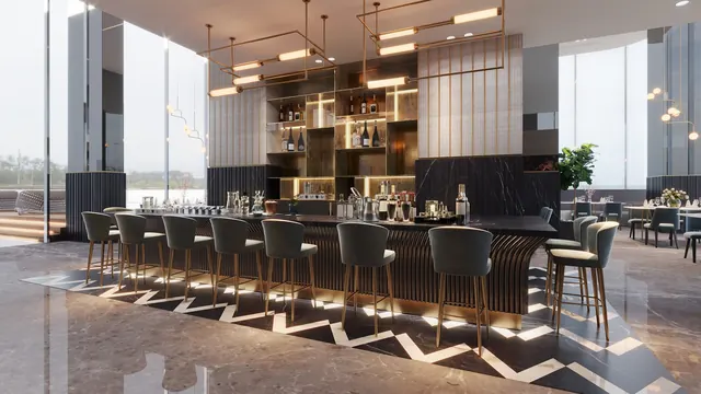 Elan Mercado - Restaurant / bar interior (render) thumbnail