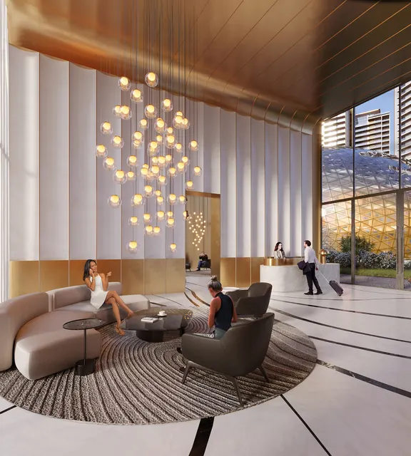 Elan The Presidential - lobby interior render thumbnail