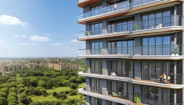 Eldeco Camelot - Tower view over greens thumbnail