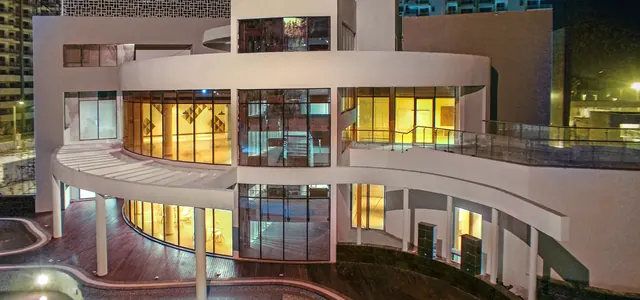 Godrej Summit - clubhouse at night thumbnail