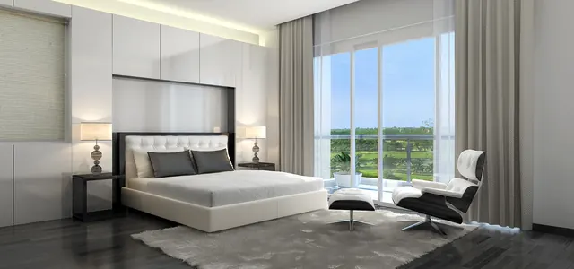 Godrej Summit - bedroom interior thumbnail