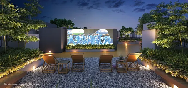 Godrej Zenith - outdoor screening lawn thumbnail