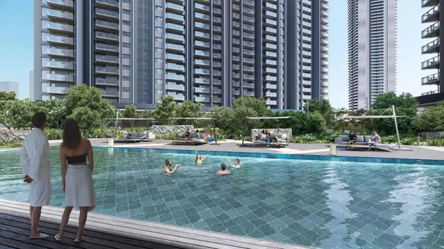 Krisumi Forest Reserve towers and pool thumbnail