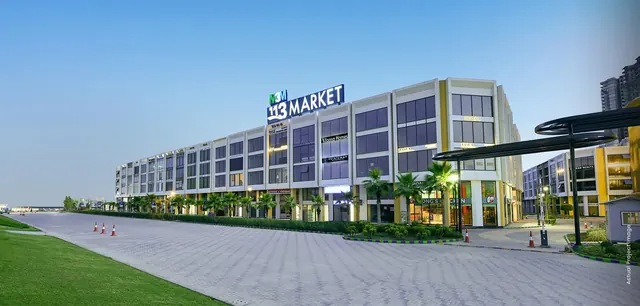 M3M 113 Market - Actual view of the SCO blocks along the internal boulevard thumbnail