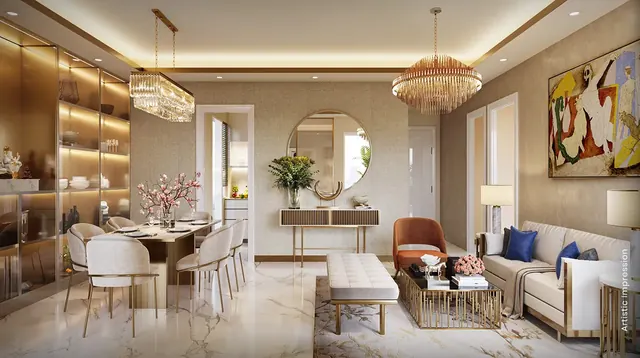 M3M Capital - apartment living room interior thumbnail
