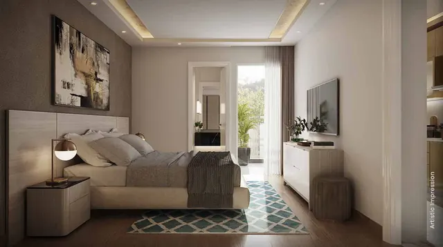 M3M Soulitude - bedroom interior thumbnail