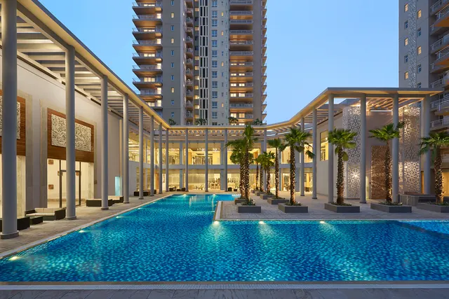 Puri Diplomatic Greens - clubhouse pool (real photo) thumbnail