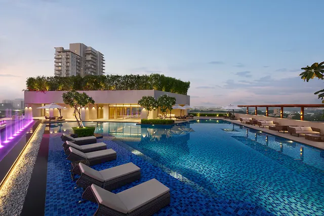 Puri Diplomatic Residences - pool deck (real photo) thumbnail