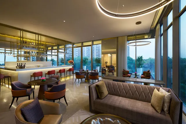 Puri Diplomatic Residences - clubhouse lounge bar (real photo) thumbnail