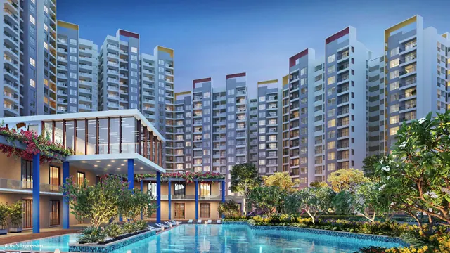 Shapoorji Joyville - towers with pool (banner) thumbnail