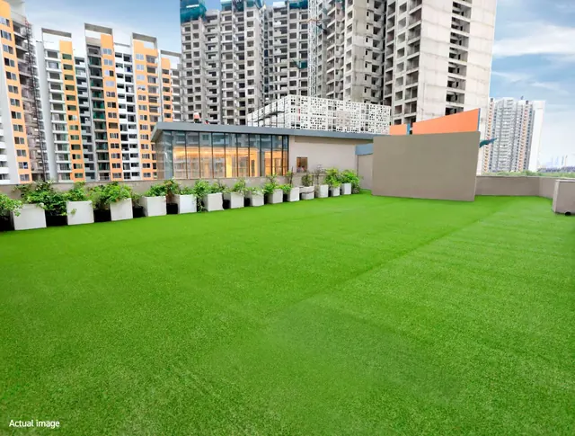 Shapoorji Joyville - podium lawn (actual photo) thumbnail