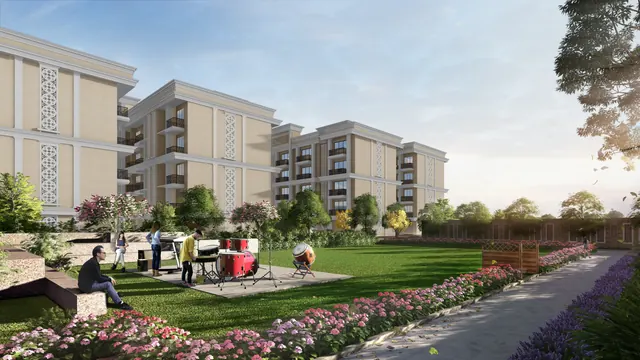 Signature Global City 81 - floors with landscaped lawn thumbnail