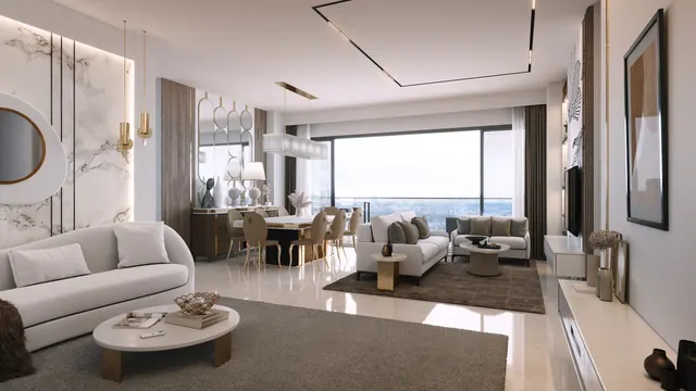Signature Global Deluxe DXP 37D - living room interior thumbnail