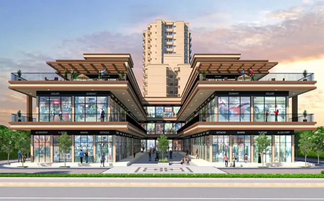 Signature Global Signum 37D IV - Central entrance render thumbnail