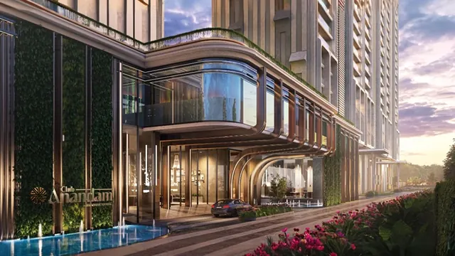 Signature Sarvam - tower entrance porte-cochere thumbnail