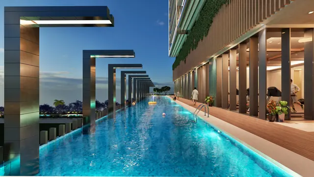 Signature Twin Towers DXP - infinity lap pool thumbnail