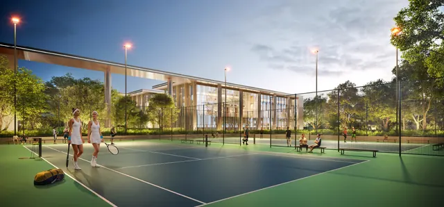 Smartworld Nature's Court - tennis courts thumbnail