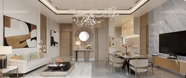 Smartworld Nature's Court - living room interior thumbnail