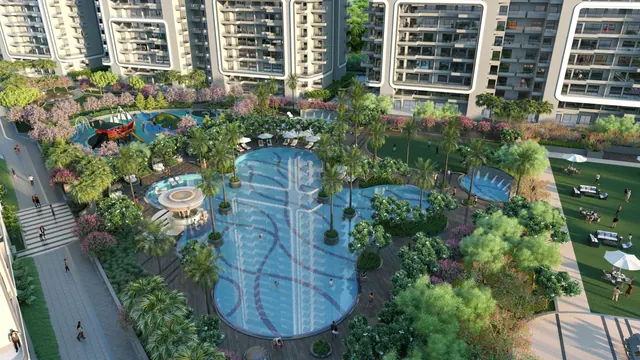 Smartworld One DXP - aerial view of central landscape thumbnail