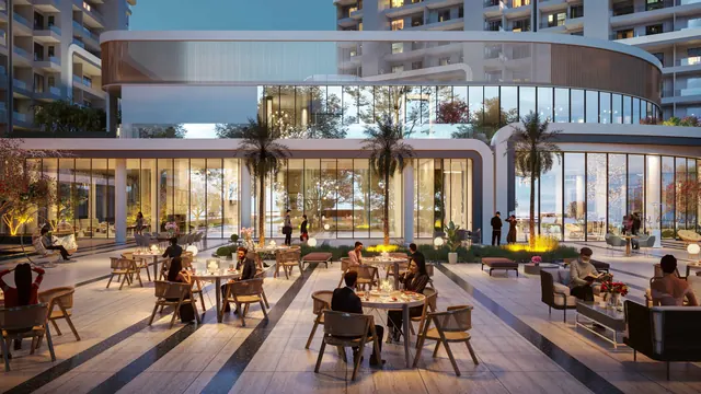 Smartworld One DXP - clubhouse cafe terrace thumbnail