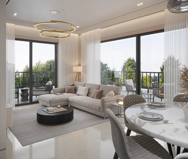 Sobha Altus - living room interior (brochure) thumbnail