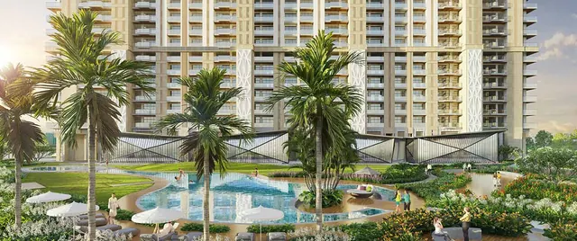 Whiteland The Aspen - podium garden with pool (render) thumbnail