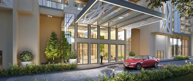 Whiteland The Aspen - tower entrance drop-off (render) thumbnail