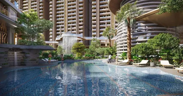 Whiteland Westin Residences - The Westin Residences pool and towers thumbnail